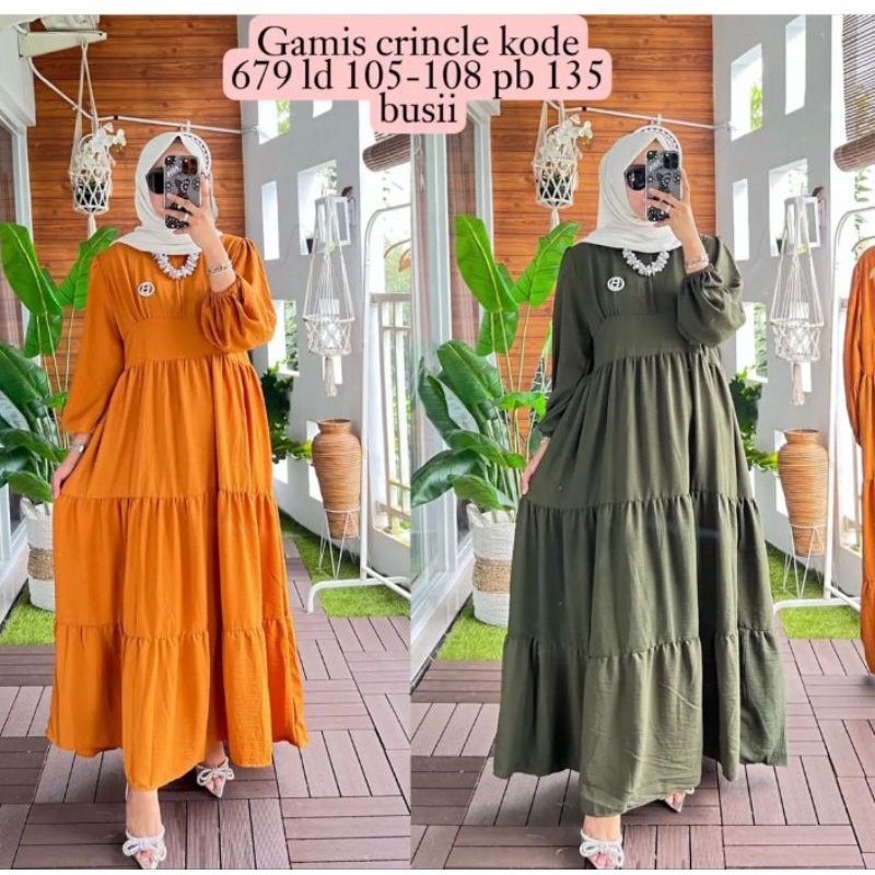 ANDINA DRESS MAXY CRINGKEL AIR FLOW