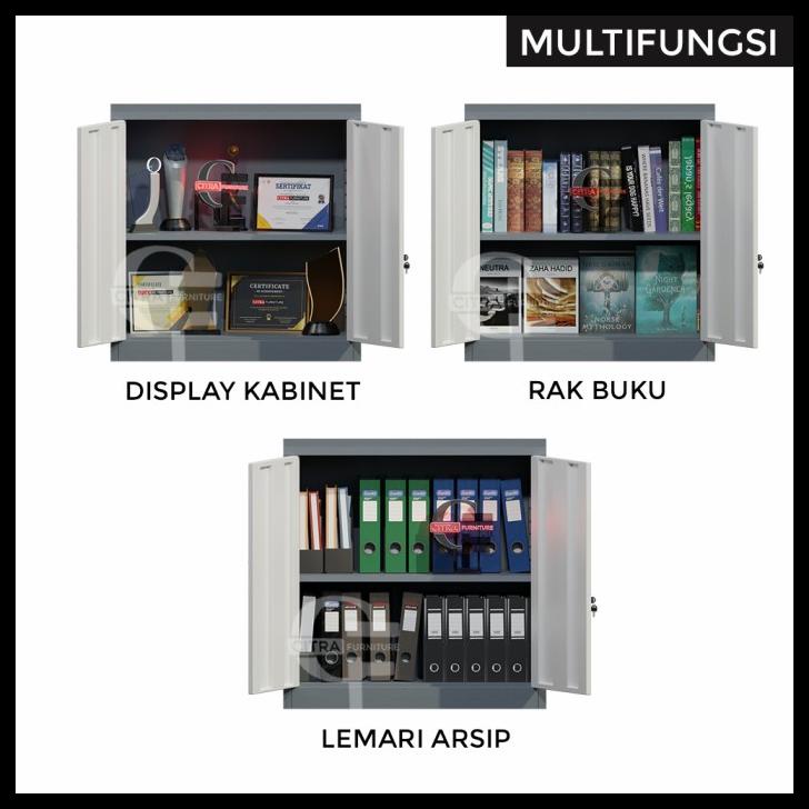 

BEST SELLER !!! LEMARI ARSIP BESI 2 PINTU BUKA SWING PENDEK|LEMARI KANTOR DOKUMEN FILE TERLARIS