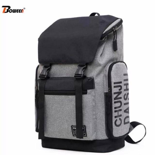 RAJA(COD)√ TJUNJI/PROMO!!BACKPACK ZIPER TJUNJI FASHION KPOP KOREA