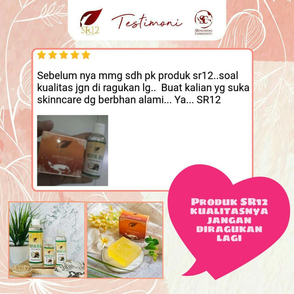 Sabun Bulus SR12 - Sabun Muka Glowing - Sabun Jerawat Badan dan Punggung Aman BPOM