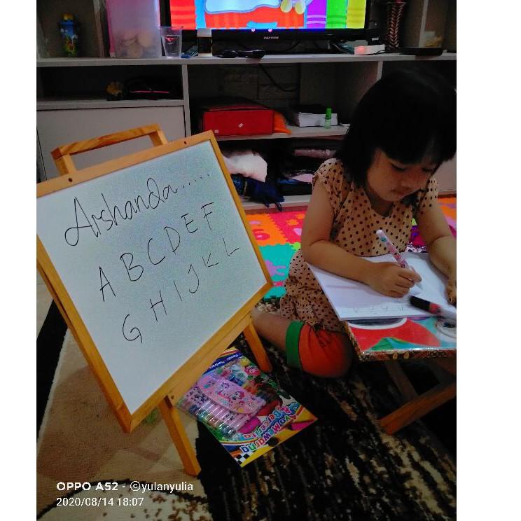 

YYHJ Papan tulis 32x42cm white board+ standing ➯ (Best)