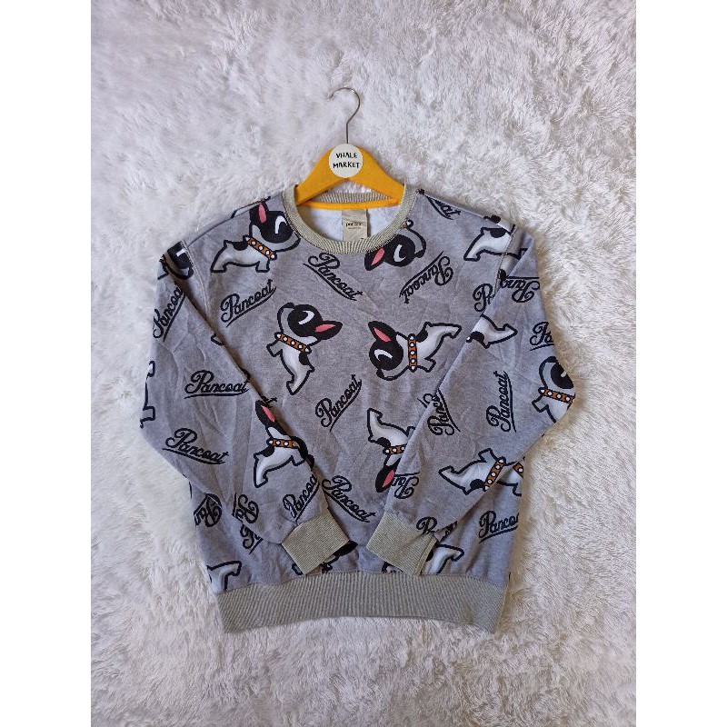 Crewneck Pancoat Full Print Pop Bow