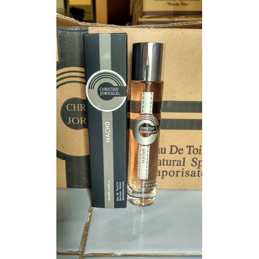 Parfum / Minyak Wangi Cowok Laki Laki Pria Christian Cristian jornald aroma Macho