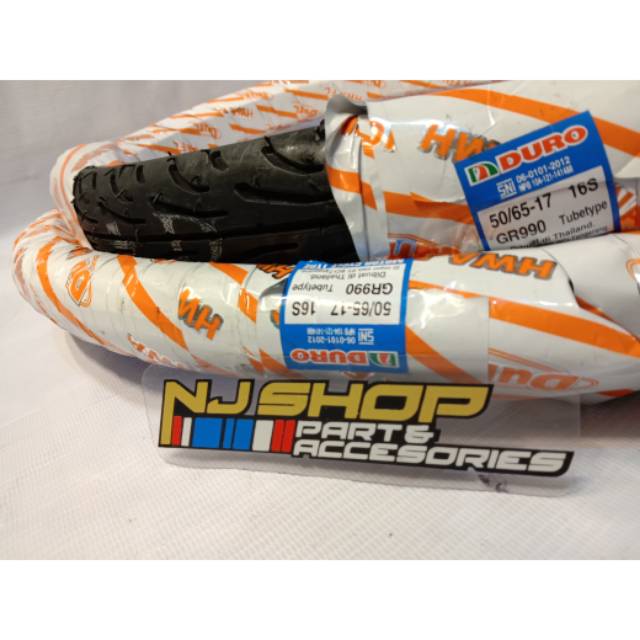 Ban duro 50/65 17 harga satuan 🇨🇷