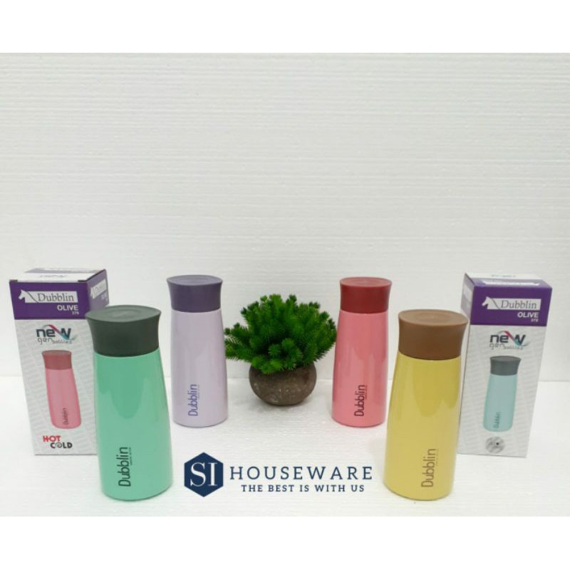 Thermos / Tumbler Dubblin OLIVE 370ML