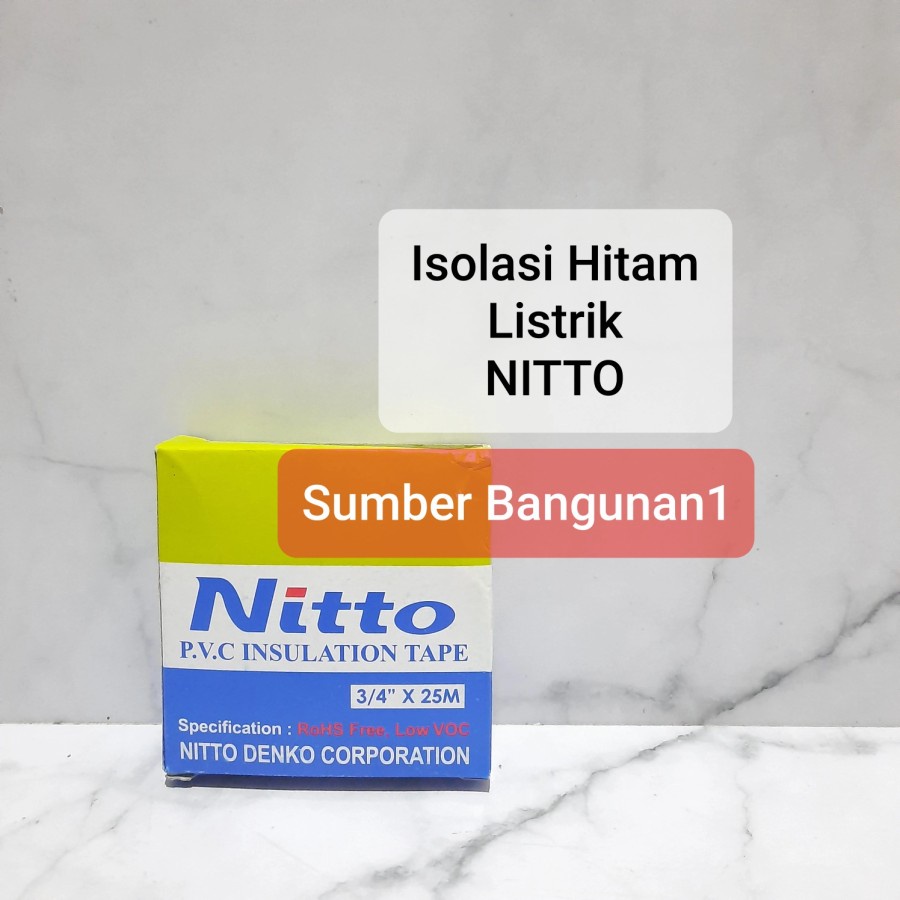 

Isolasi listrik Nitto selotip hitam lakban