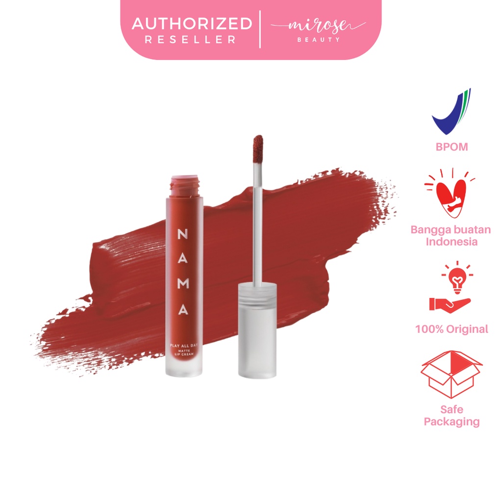 NAMA by LUNA MAYA Play All Day Matte Lipcream / Lip Cream