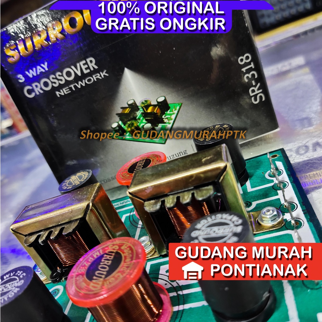 Crossover kit speaker pasif 3way Suround SR-318