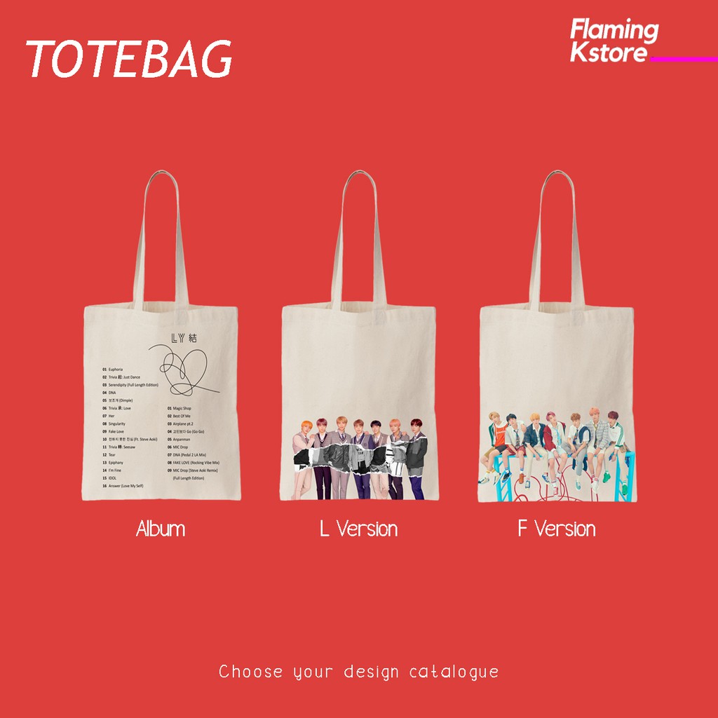 TOTEBAG BTS / TOTEBAG KPOP