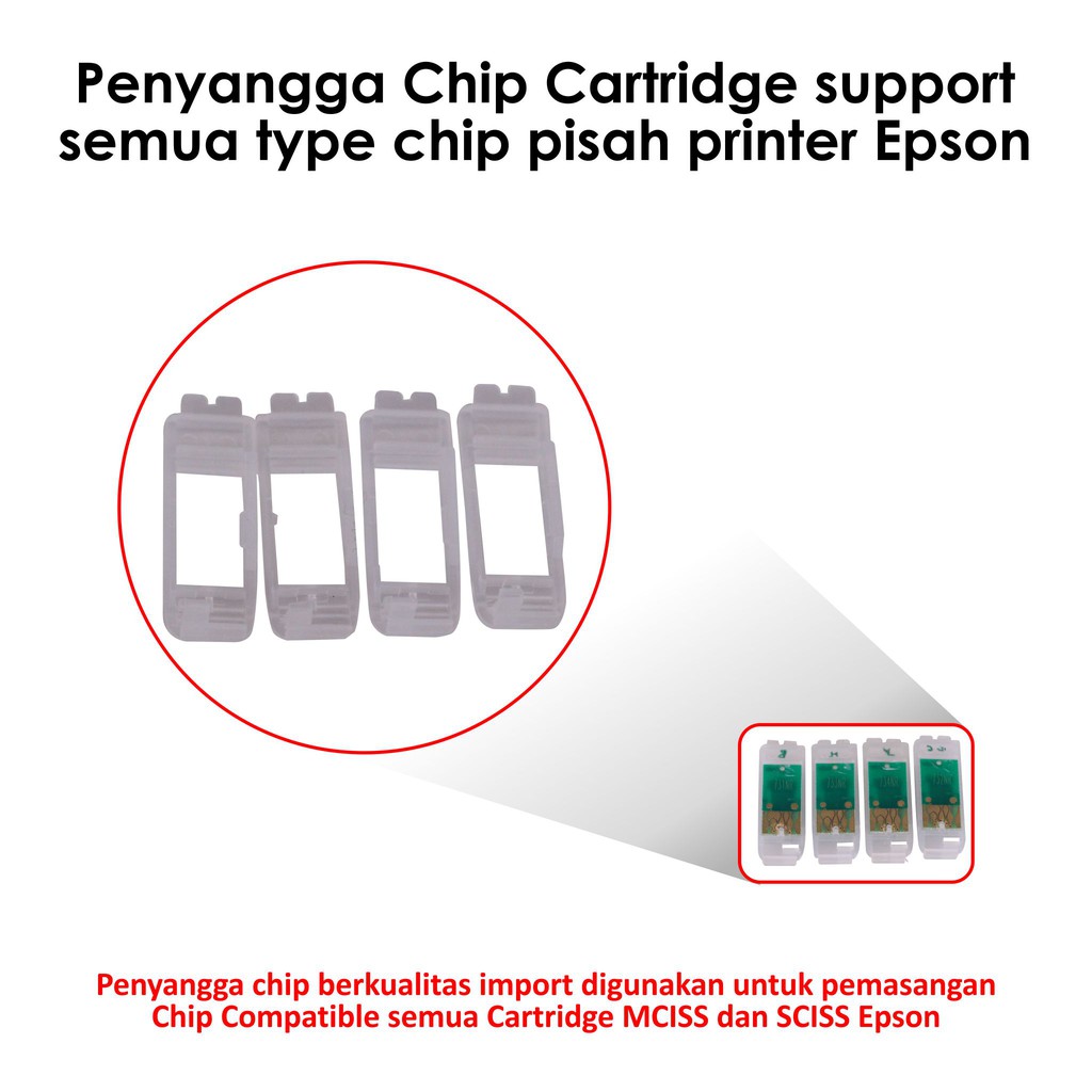 Penyangga Chip Pisah Cartridge MCISS Epson