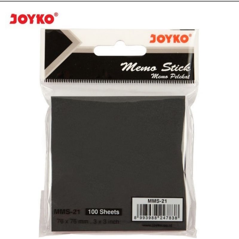 

Sticky Notes Kertas Hitam (Black paper memo pad)