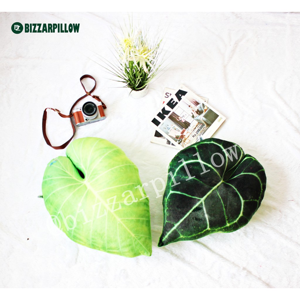 Bizzarpillow Bantal Bentuk Daun Tamanan Hias Size M BZ150