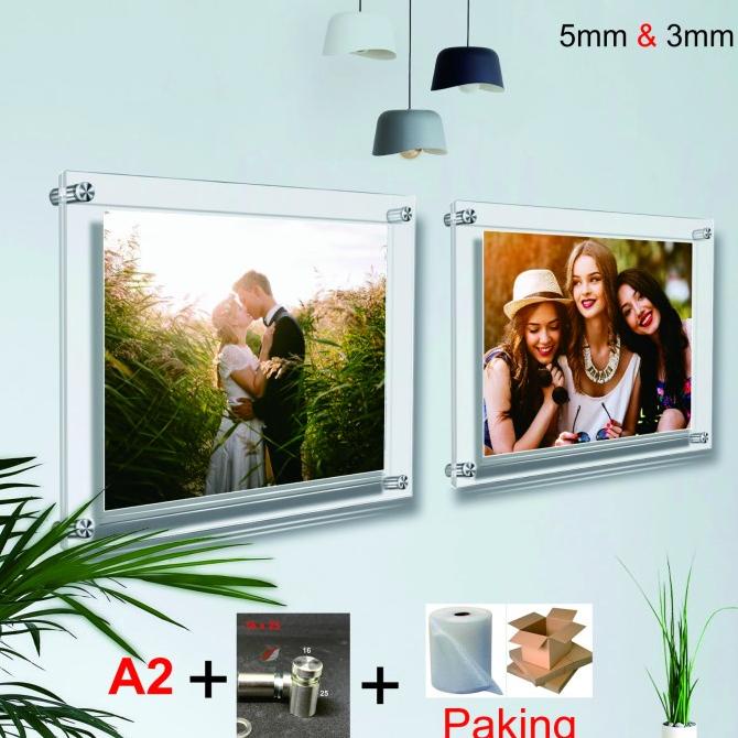 

Office & Stationery | Document Organizer | A2 Acrylic Display / Frame Akrilik / Akrilik Poster Dinding 3Mm & 5Mm | Best Seller