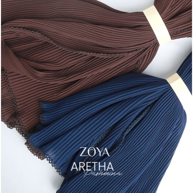pashmina hijab polos original zoya