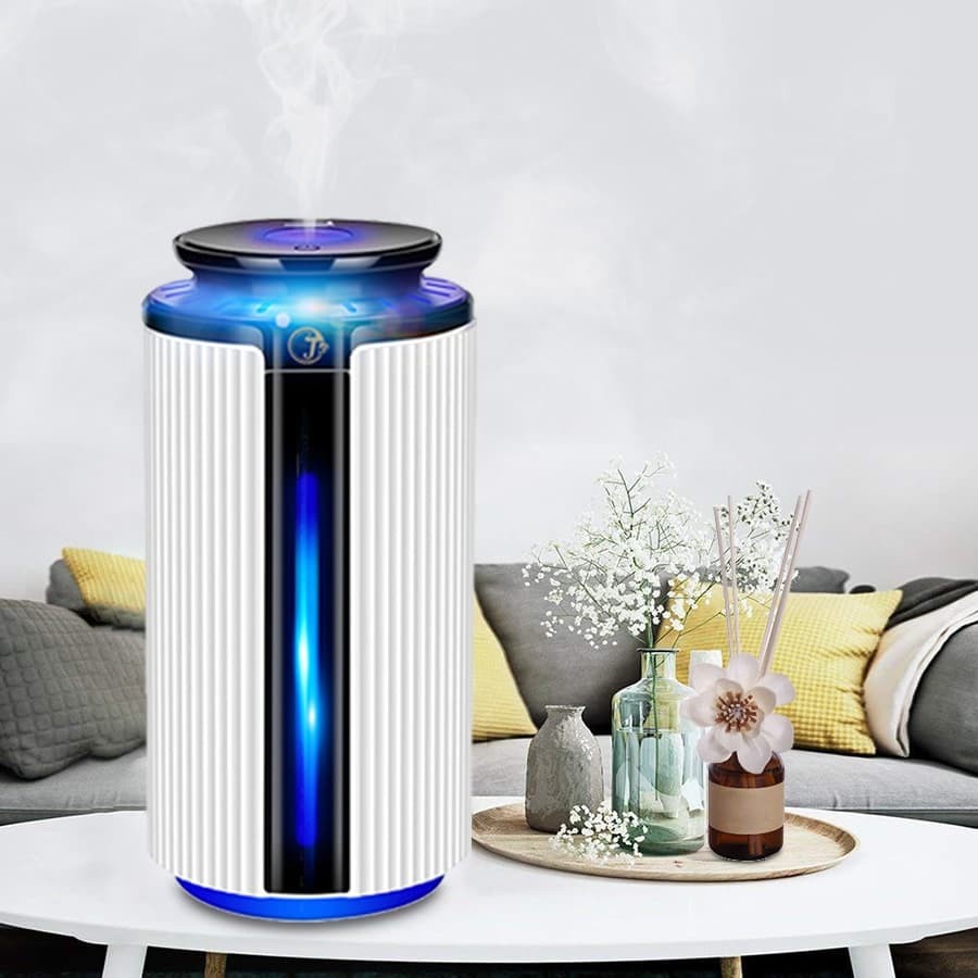 Air Humidifier Smart Ultrasonic Aromatherapy Oil Diffuser LED RGB Light 900ml