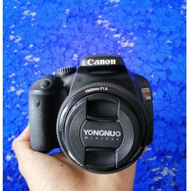 Kamera CANON REBEL T2i /550D Lensa Fix 50mm F1.8 Yongnuo Kamera DSLR Warranty