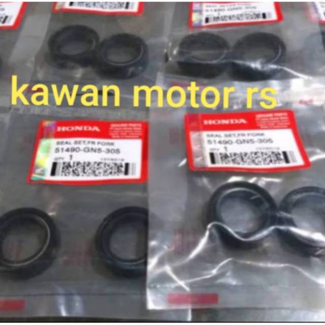 SEAL SHOCK DEPAN HONDA VARIO 125BEAT F1SUPRAX125 Shopee Indonesia