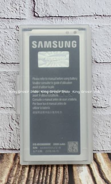 dc88 - Baterai Samsung Galaxy S5 I9600 G900 Support NFC Original 100% Battery Batre