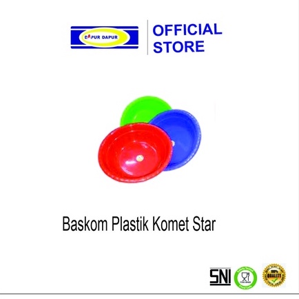 Baskom Plastik Komet Star