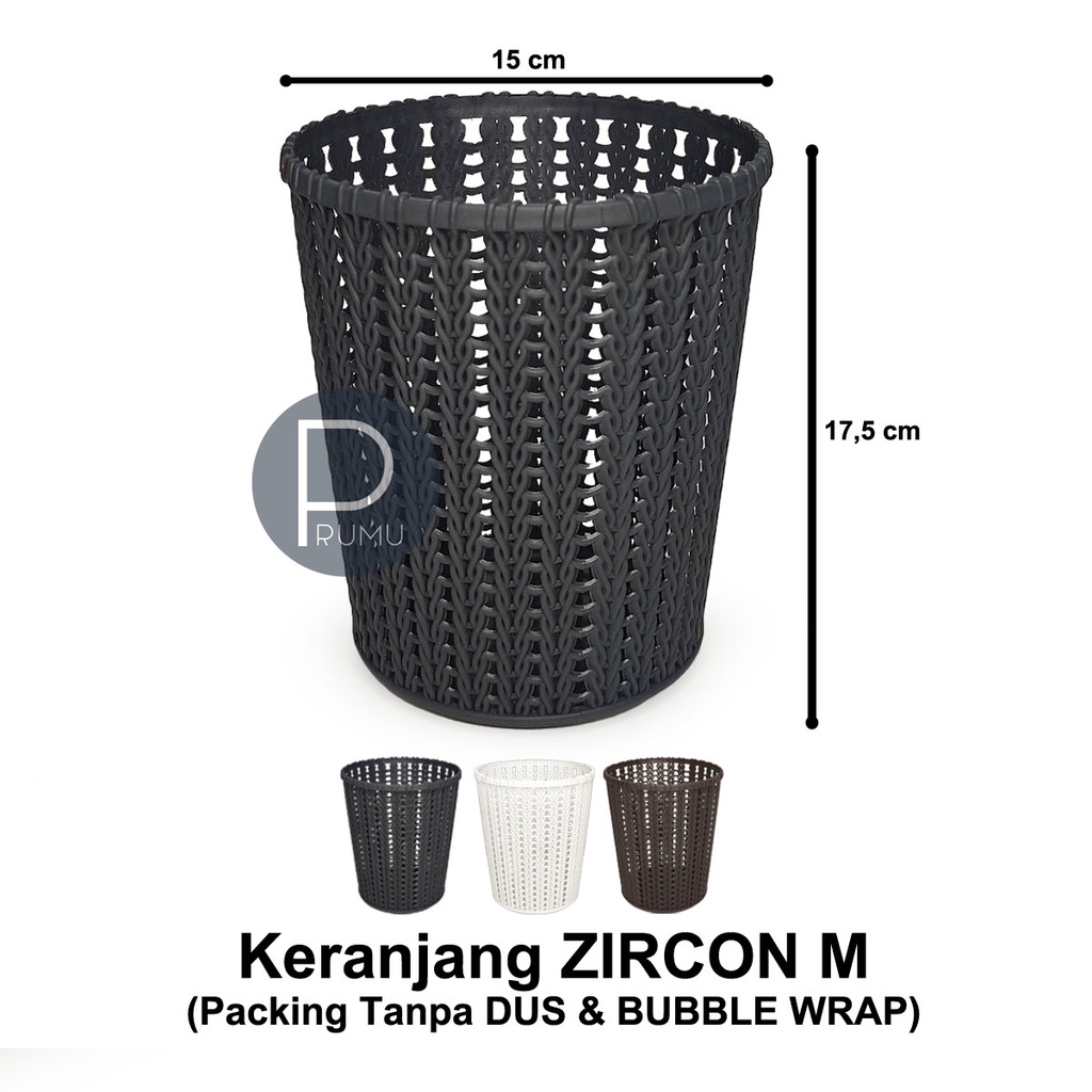 Grosir Keranjang Plastik Serbaguna - Tempat Penyimpanan - Keranjang Penyimpanan - Keranjang Kecil - Zircon M