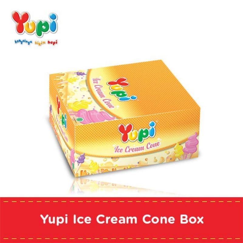 

YUPI ICE CREAM CONE ISI 24 PCS
