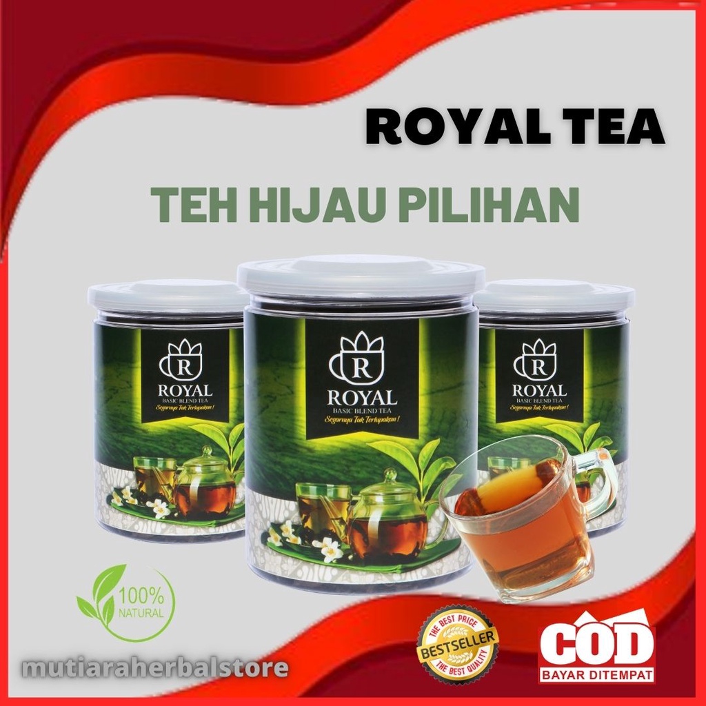 

Teh Hijau Diet Green Tea Tubruk Asli Teh Royal Aroma Melati Teh Kesehatan Royal Tea Naturindo
