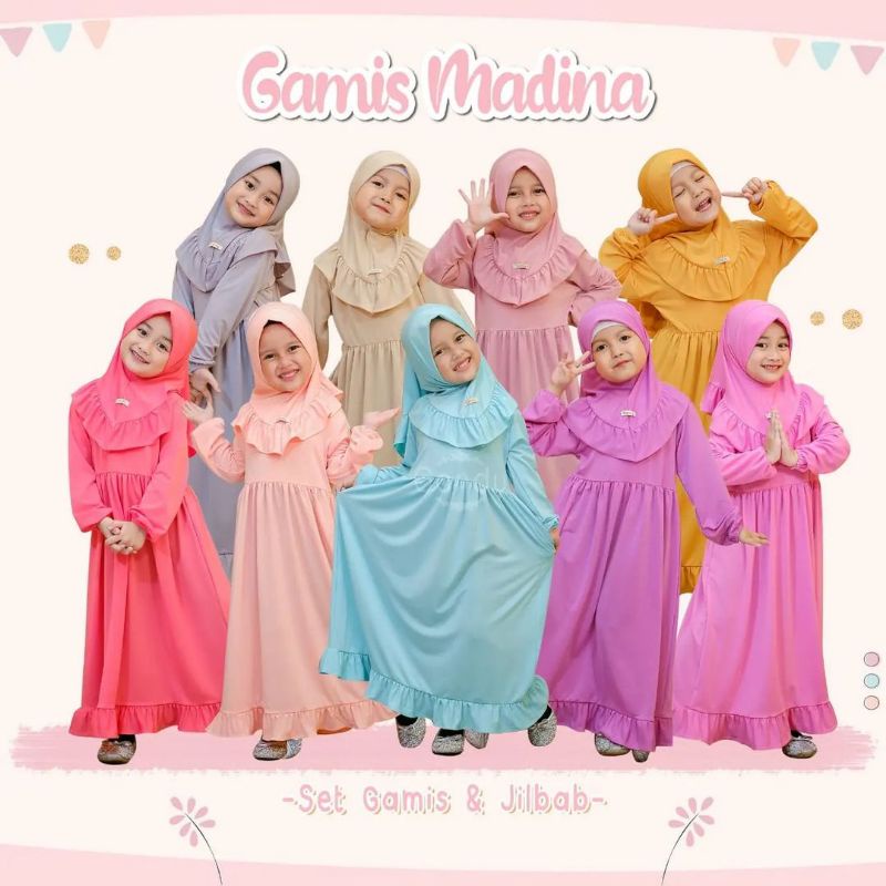 GAMIS + HIJAB MADINA BY CANDY