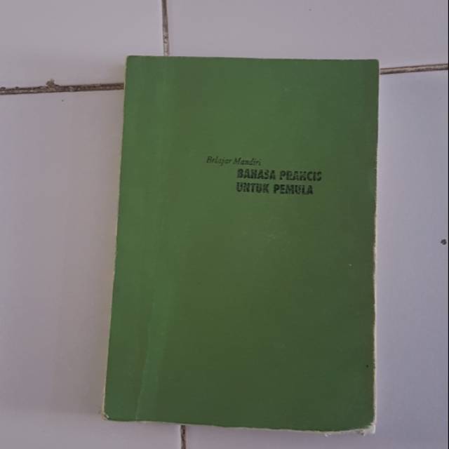 Buku Bahasa Prancis Untuk Pemula