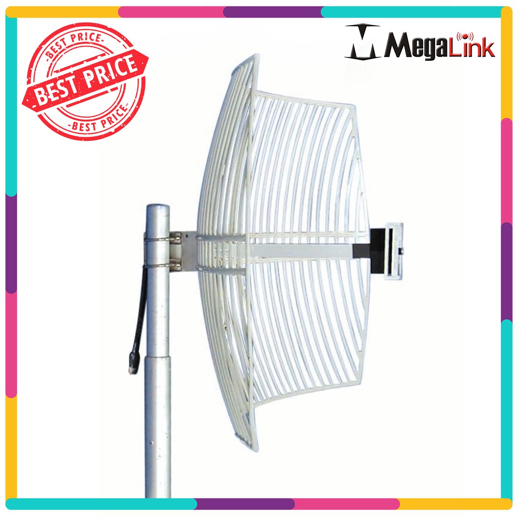 Jual Kenbotong Antenna Antena Grid KBT 2.4GHz 24dBi TDJ2325 | Shopee ...