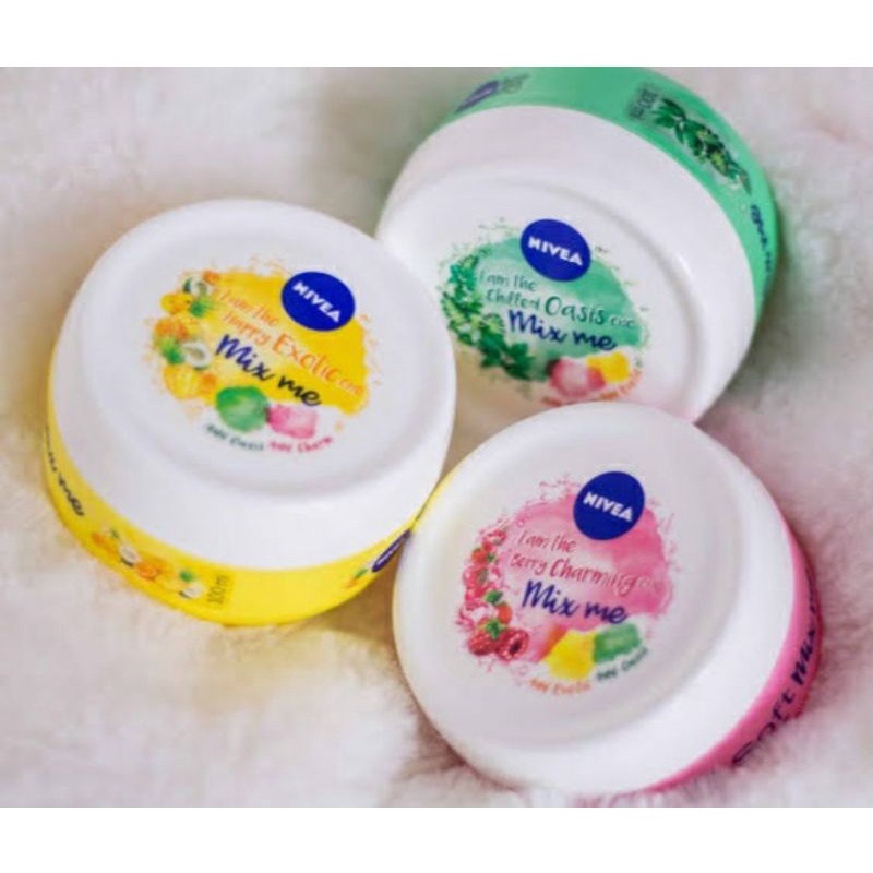 NIVEA SOFT MIX ME 100ml krim pelembab