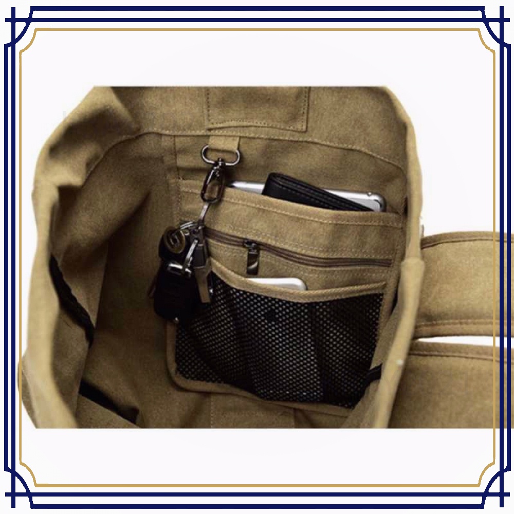 Tas Ransel Travel Kanvas - 170037