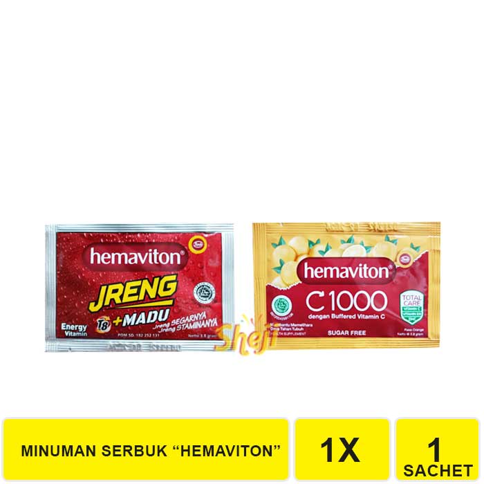 MINUMAN SERBUK HEMAVITON JRENG / HEMAVITON C1000 SACHET