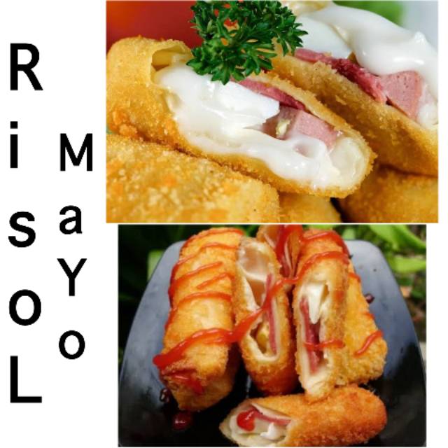 Risol Mayo isi 10 pc kemasan vacum frozen aneka jajanan kekinian