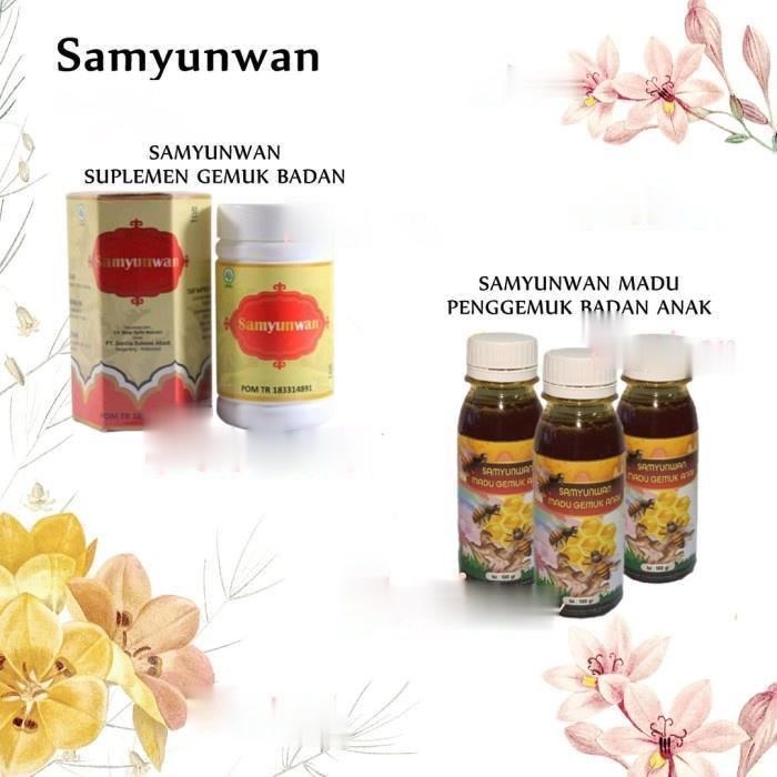 SAMYUNWAN BPOM / PENGGEMUK BADAN / PENAMBAH BERAT BADAN' - SAMYUN SUPLEMEN