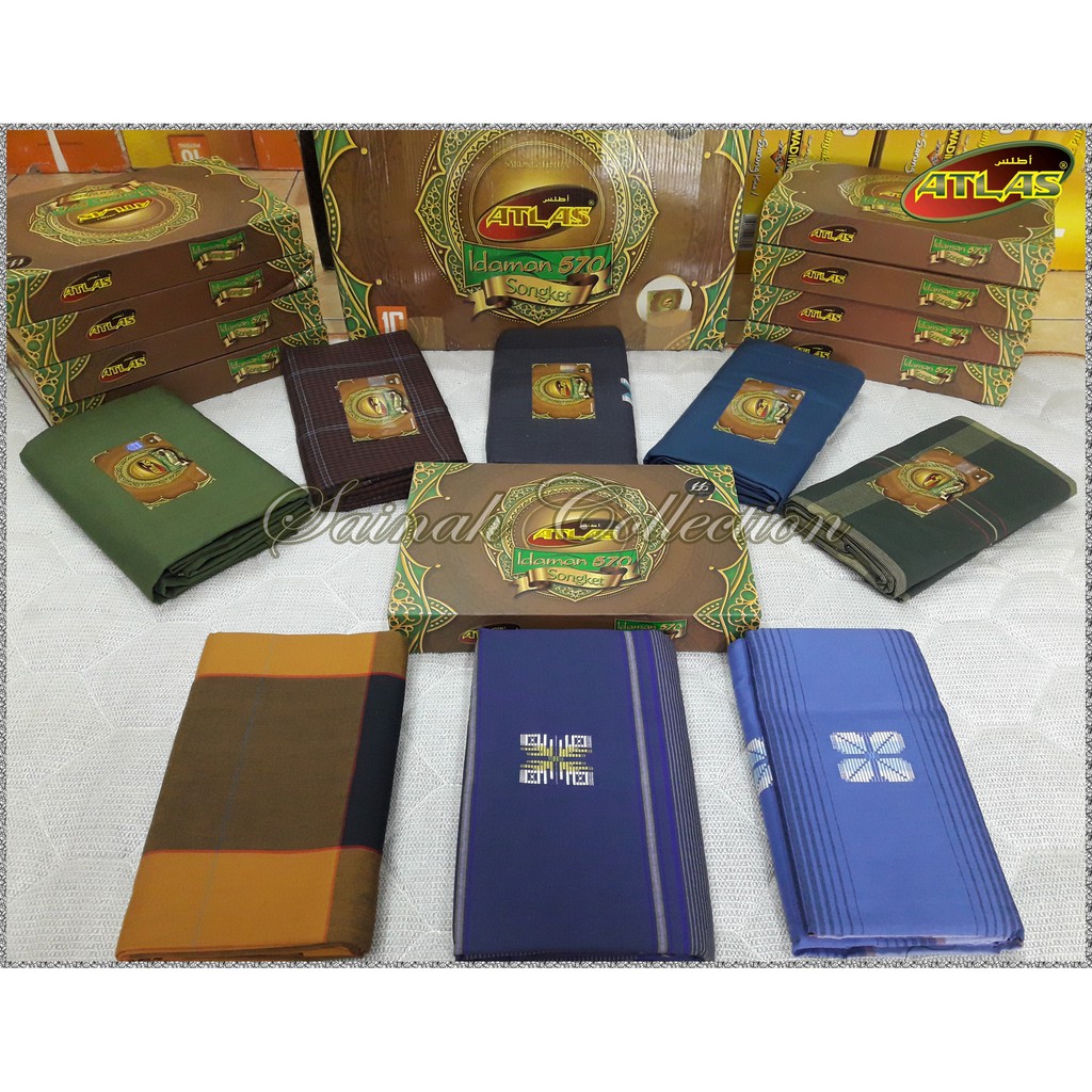 Sarung ATLAS Idaman Songket 570 Premium