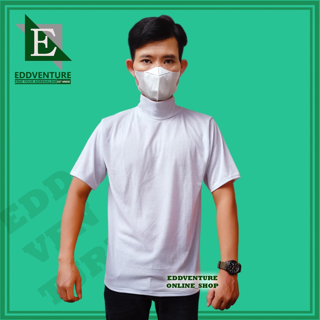 KAOS TURTLE NECK KOREAN STYLE / KAOS DALAM SEKURITI / KAOS POLOS LENGAN PENDEK / KAOS POLOS LEHER TINGGI / KAOS TURTLE NECK HITAM / KAOS TURTLENECK PUTIH / KAOS TURTLE NECK BIRU NAVY / BAJU POLOS KERAH TINGGI / BAJU POLOS / PAKAIAN KASUAL KAOS PENDIDIKAN