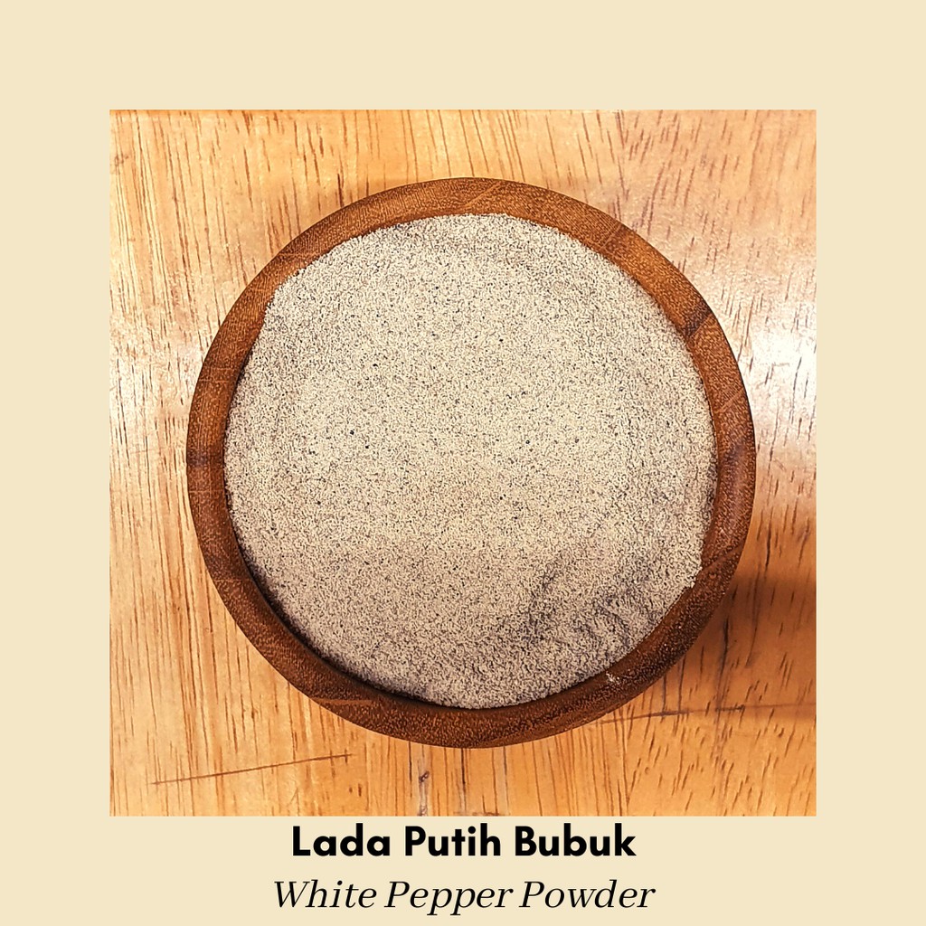 

Lada Putih Bubuk / White Pepper Powder
