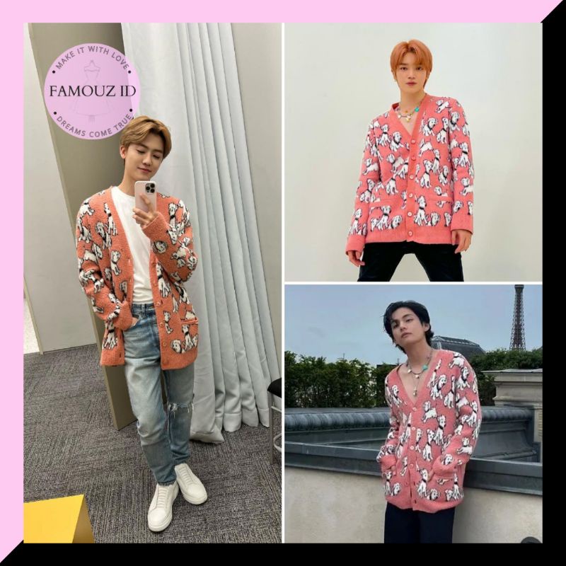 CARDIGAN DOG TAEHYUNG V BTS JAEMIN TAEYONG NCT BAMBAM GOT7