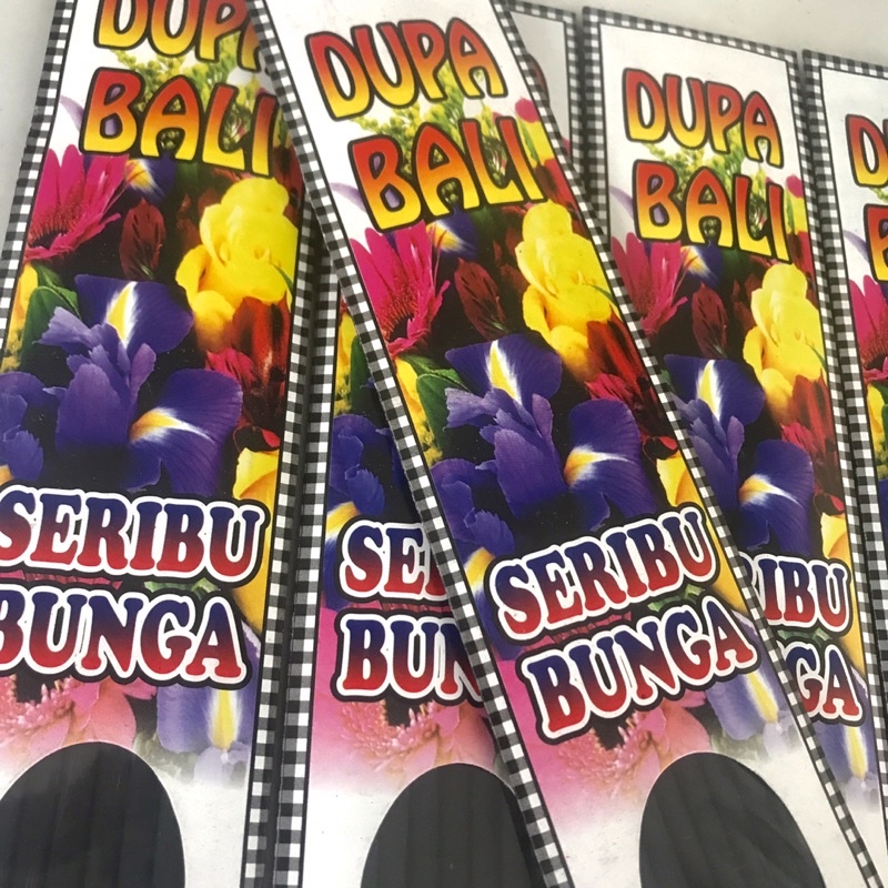 Dupa Hio Jumbo 2 jam Seribu Bunga isi 8 stick Panjang 28 cm Abu Dingin Produksi Sekar wangi