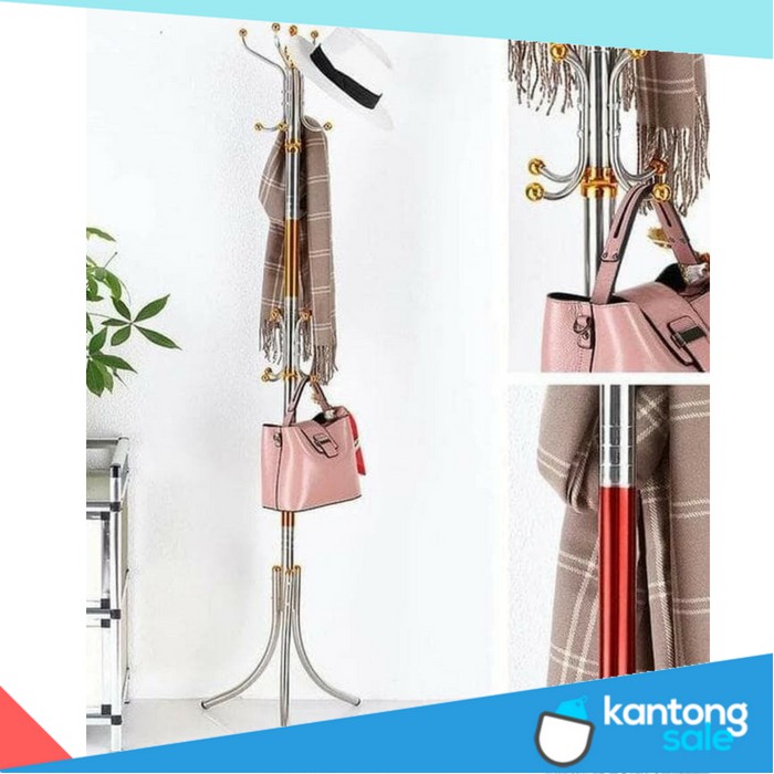 Stand Hanger Rak Portable Lemari Gantung Lemari Baju Portable Tempat Baju Tempat Pakaian