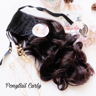 SL PONYTAIL CURLY  Hairclip kuncir Ponytail Ikat  