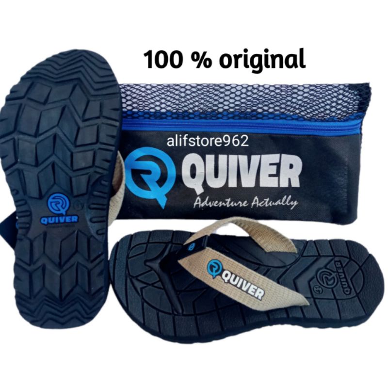 quiver original sandal jepit gunung pria dan wanita / sandal outdoor /sandal santai