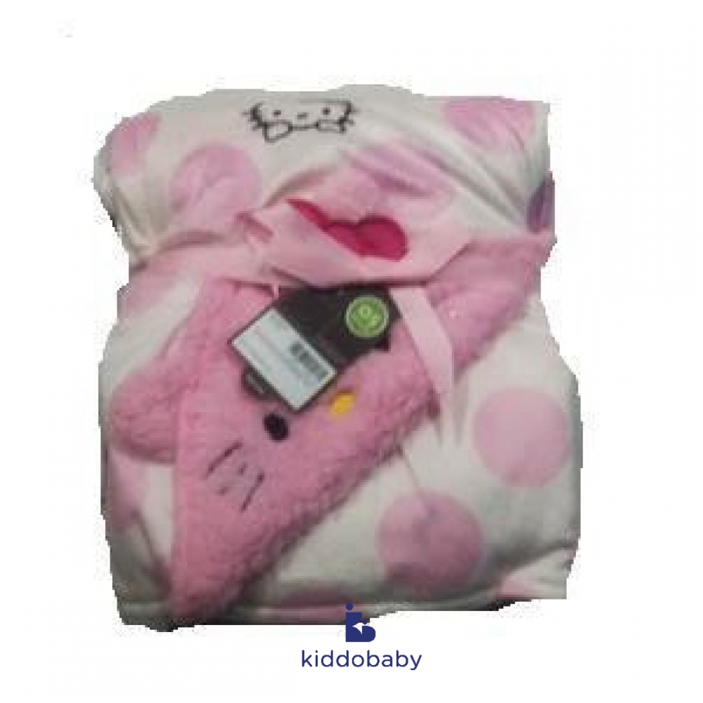 Carter Double Fleece 3D Blanket Hellow Kitty