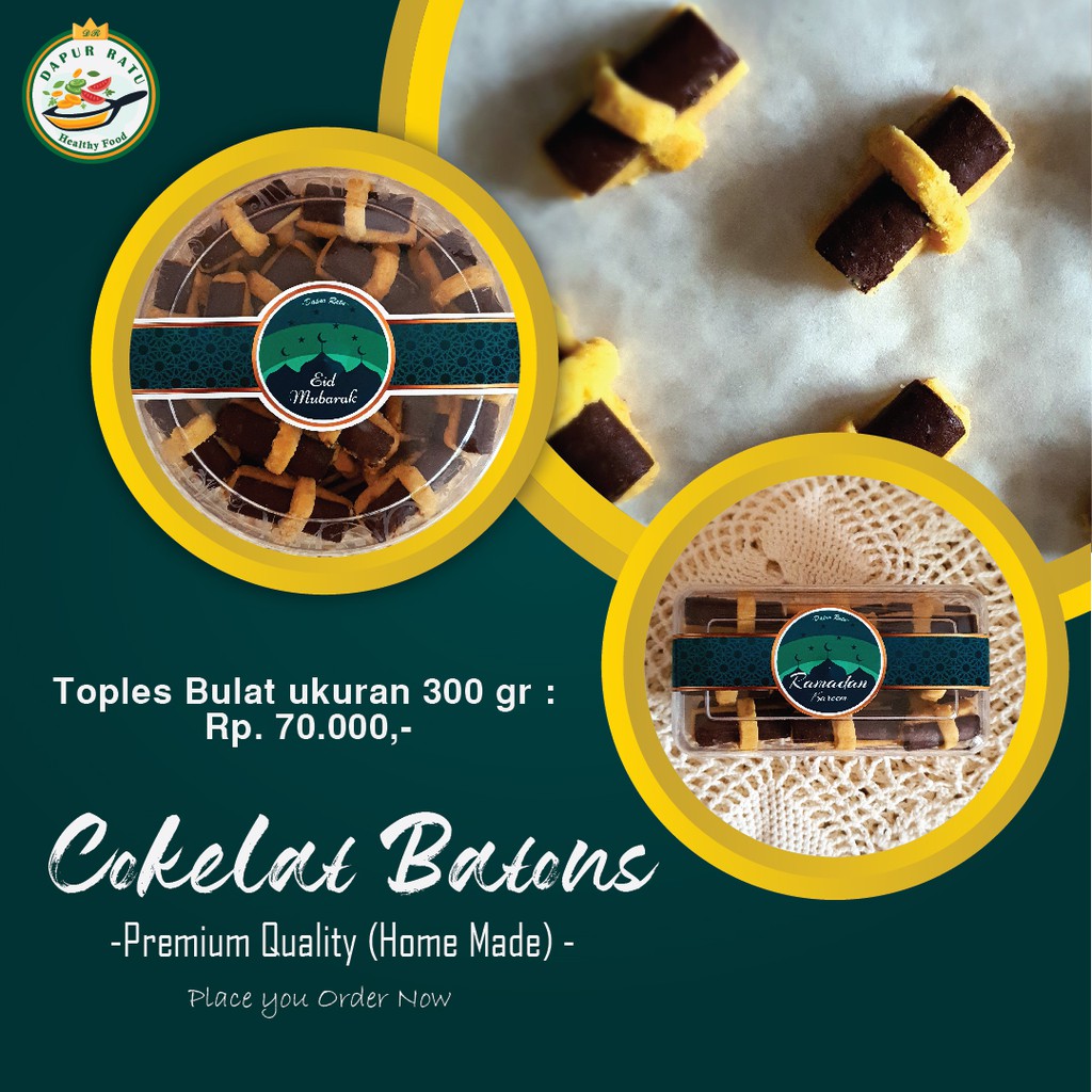 

Cokelat Batons 300 gr