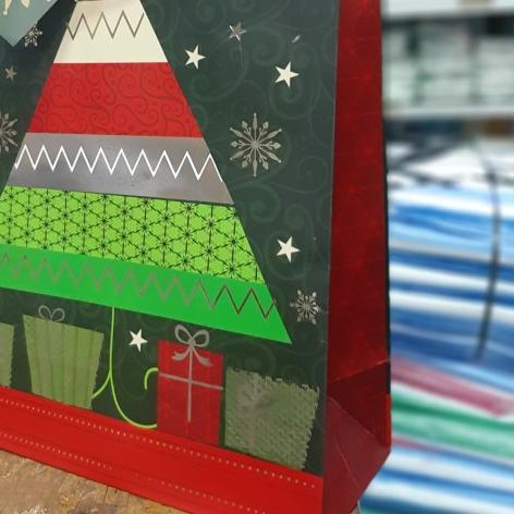 

☂ Paperbag Christmas( Natal)/ Goddiebag/ Souvenir Natal uk 25X30 ✴