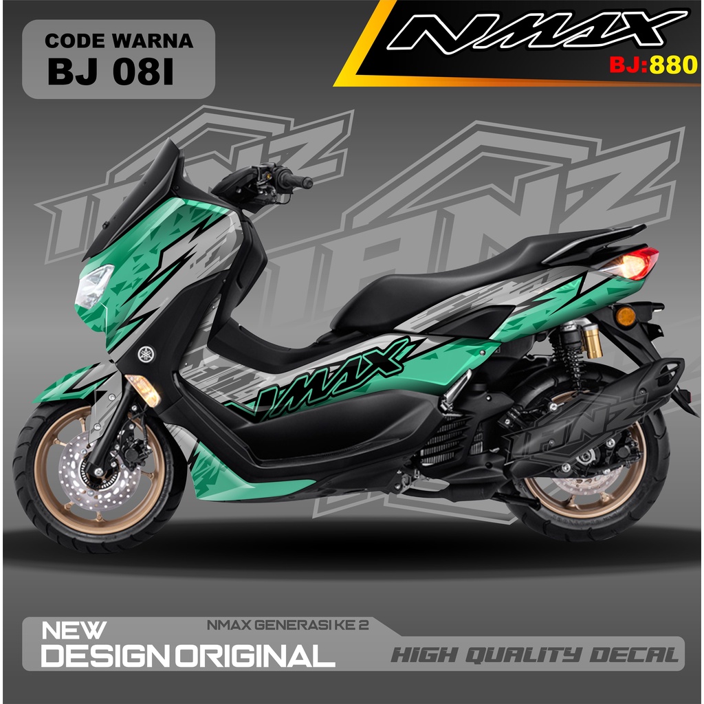 VARIASI STICKER ALL NEW NMAX / DECAL FULL BODY NMAX / DECAL STIKER FULL BODY NMAX / stiker decal nmax terbaru