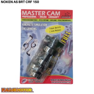 MASTER CAM BRT NOKEN AS BRT S3 T1 T2 CRF 150 NEW MEGAPRO VERZA 150