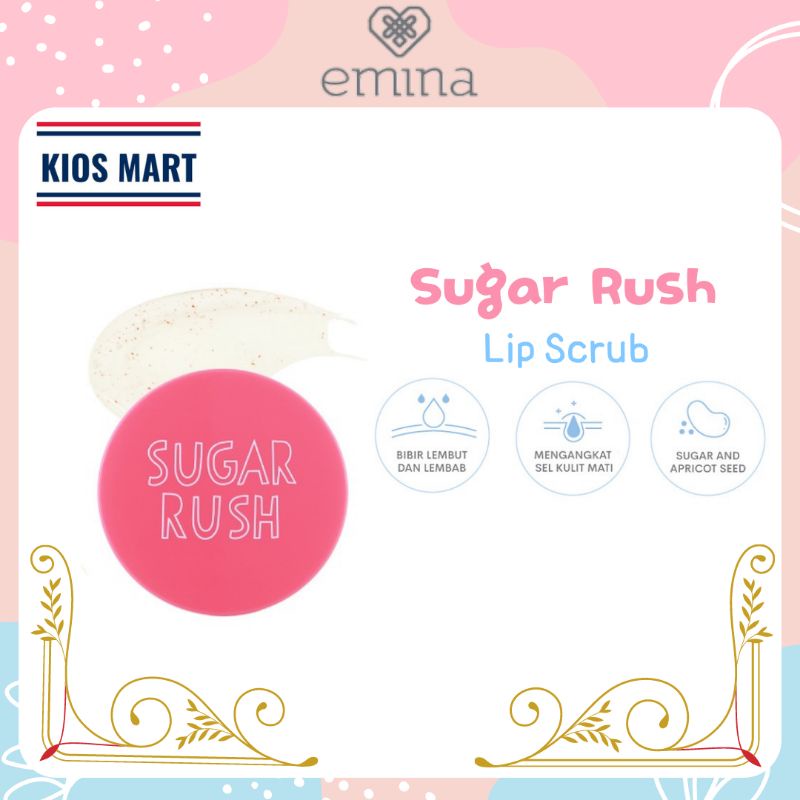 Emina Sugar Rush Lip Scrub 4,2g