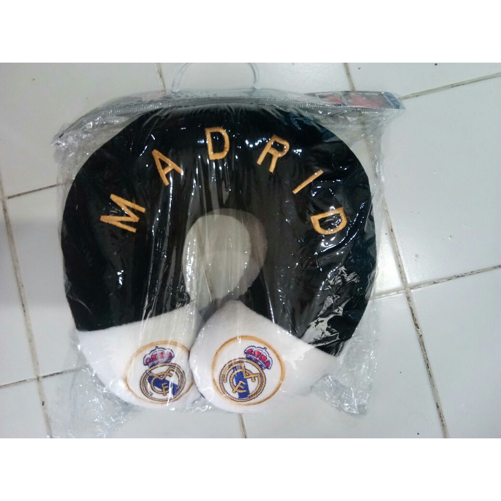 Bantal Leher Premium Club Real Madrid