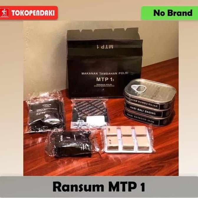 Gaya Terbaru | Ransum Mtp 1 Makanan Siap Saji Praktis Survival Tni Polri Hemat